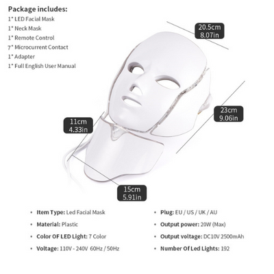 Folliqa LED Face Therapy Mask