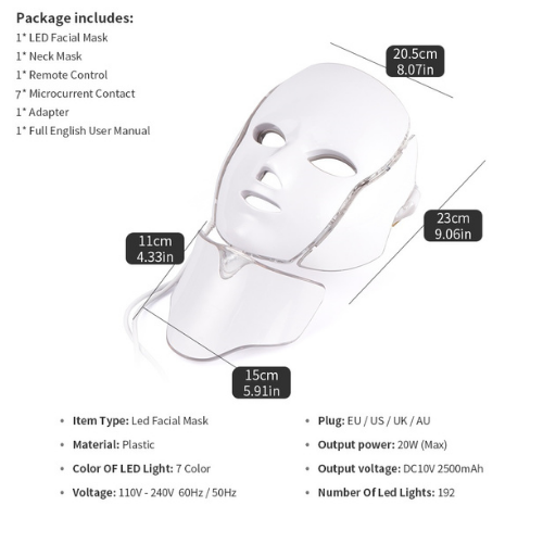 Folliqa LED Face Therapy Mask