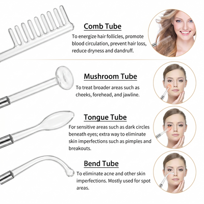 High Frequency Wand Set (4-Piece Set)